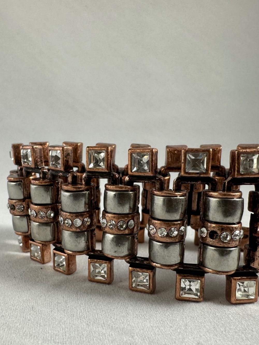Lia Sophia Mixed-Metal Crystal Statement Bracelet – NYFW Gifting Suite